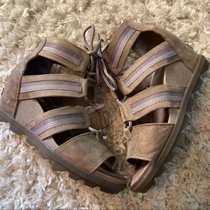 Sorel Joanie II Wedge Sandals Sz 10